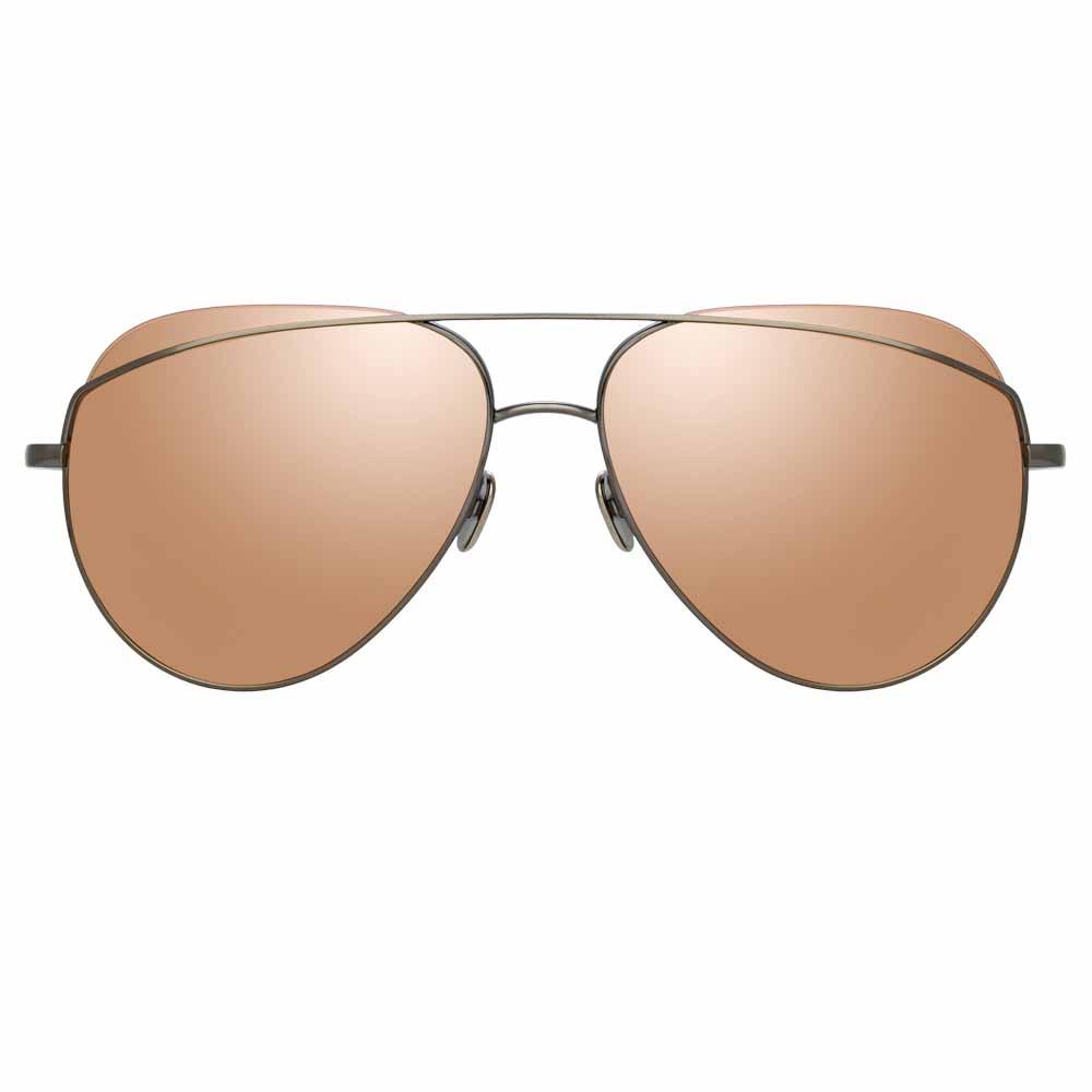 Color_LFL975C4SUN - Linda Farrow Colt C4 Aviator Sunglasses