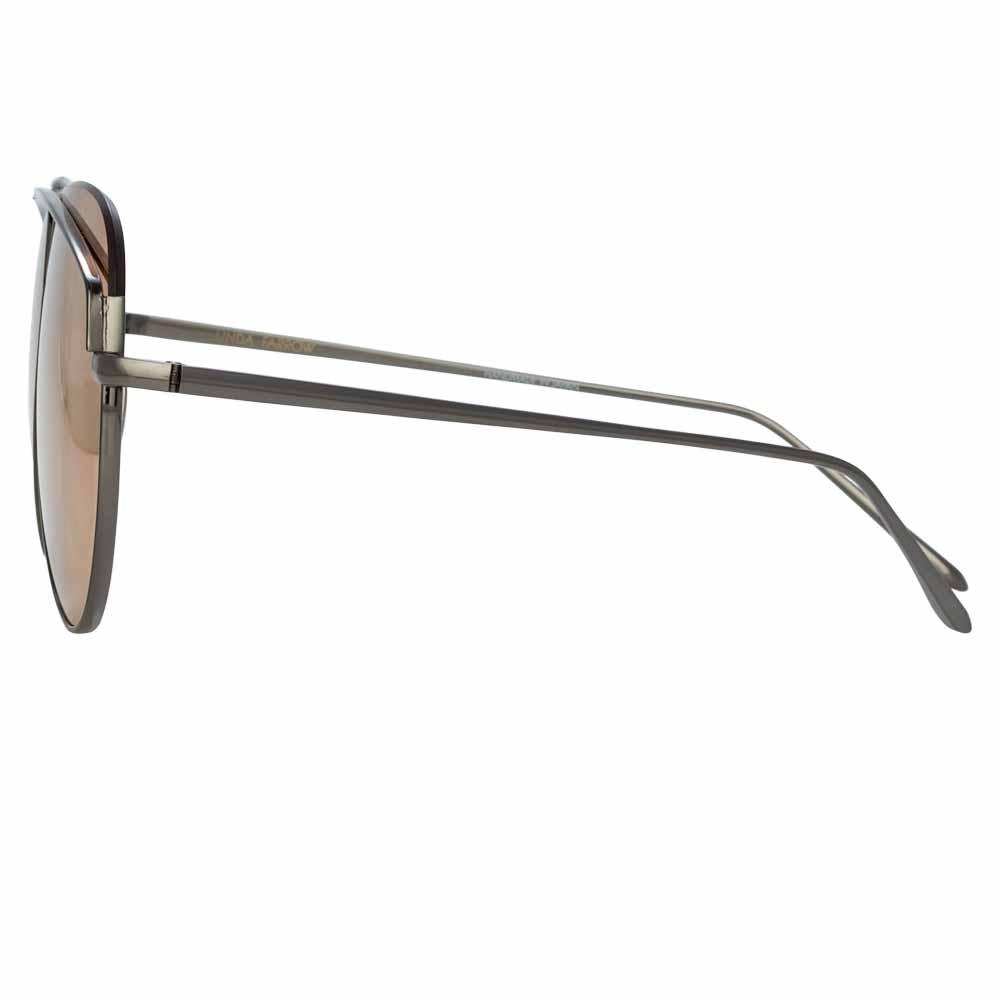 Color_LFL975C4SUN - Linda Farrow Colt C4 Aviator Sunglasses