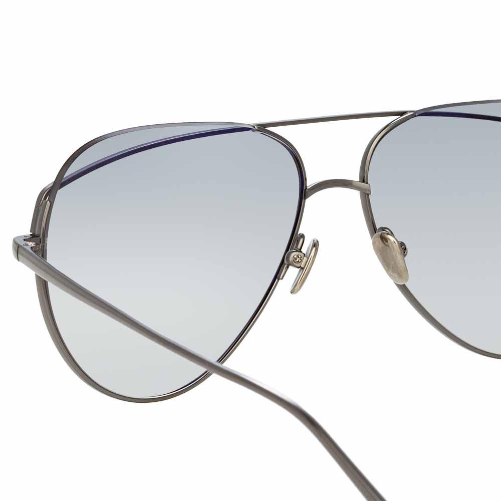 Color_LFL975C5SUN - Linda Farrow Colt C5 Aviator Sunglasses