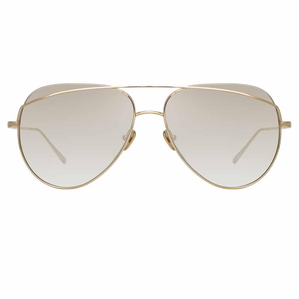 Color_LFL975C7SUN - Linda Farrow Colt C7 Aviator Sunglasses