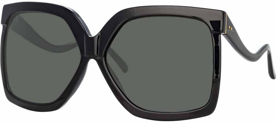 Color_LFL981C1SUN - Linda Farrow Dare C1 Oversized Sunglasses