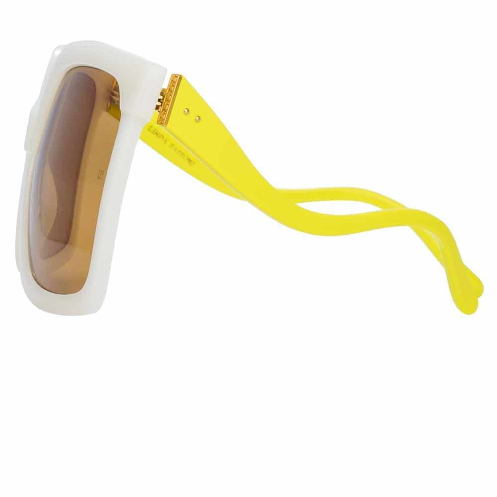 Color_LFL981C6SUN - Linda Farrow Dare C6 Oversized Sunglasses