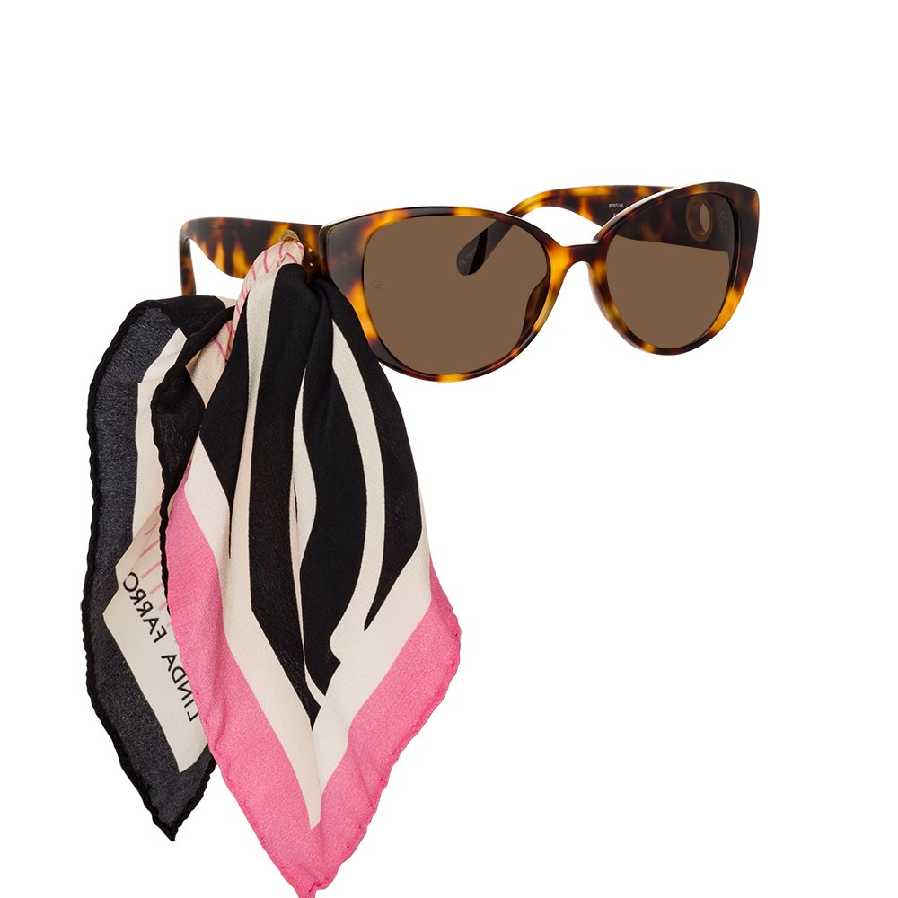 Color_LFL986C2SUN - Sarandon Cat Eye Sunglasses in Tortoiseshell