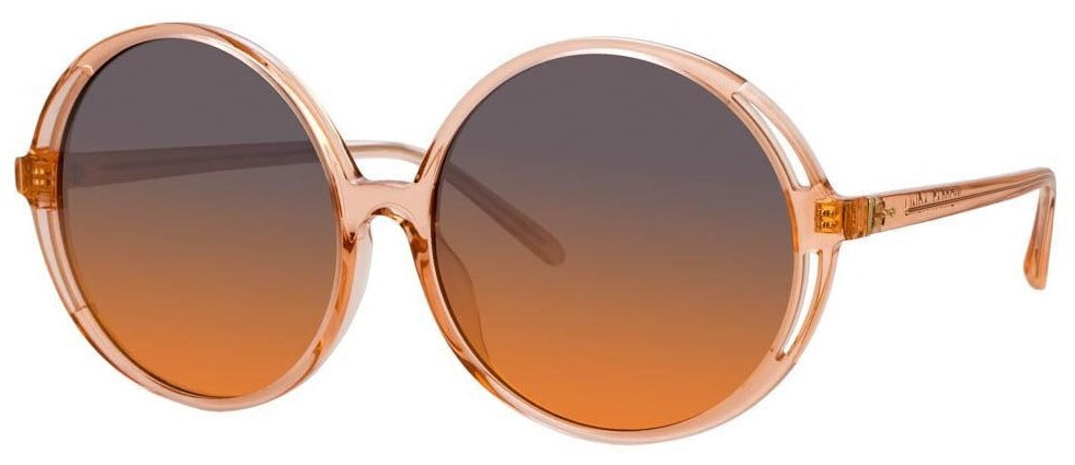 Color_LFL989C4SUN - Bianca Round Sunglasses in Orange