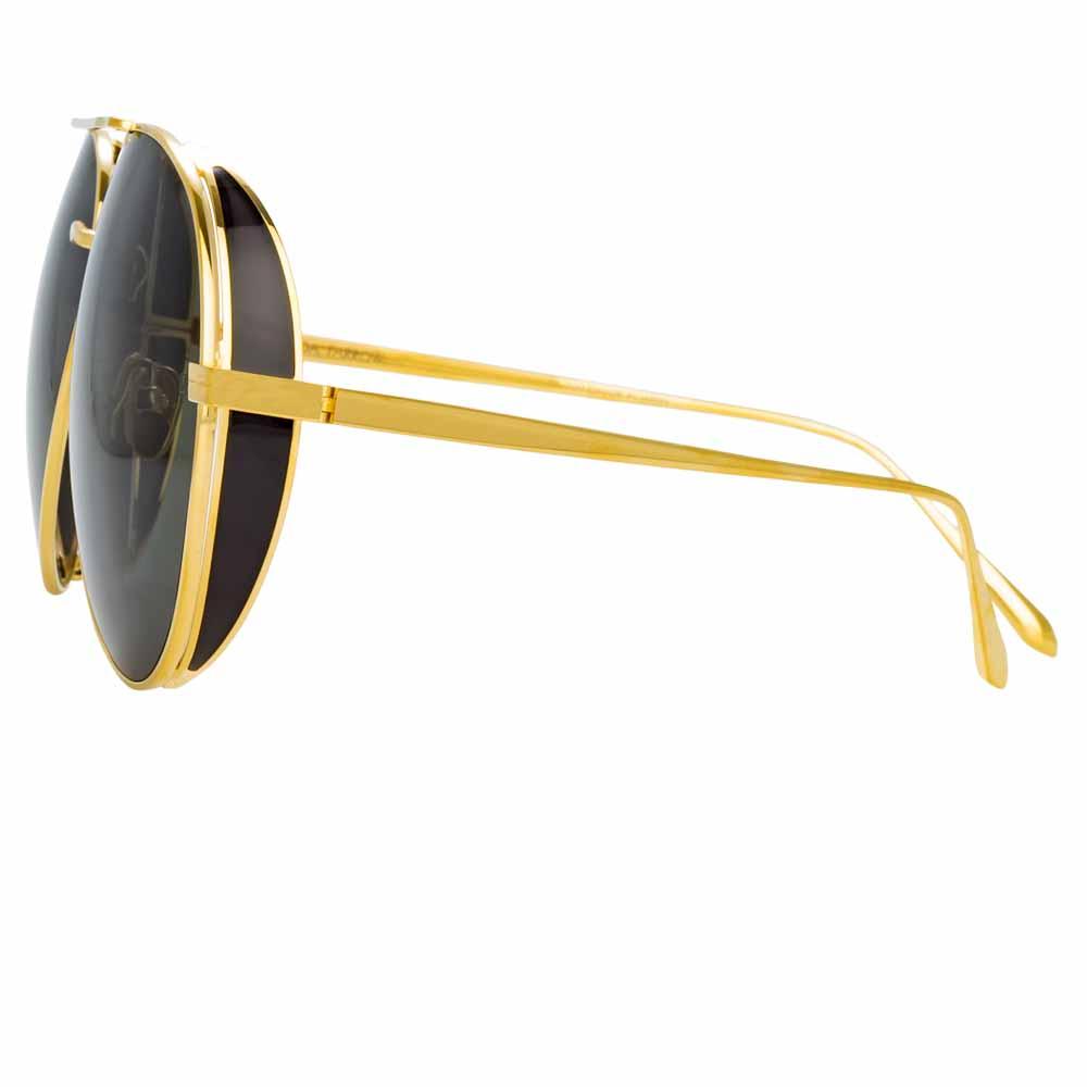 Color_LFL992C1SUN - Linda Farrow Ace C1 Aviator Sunglasses