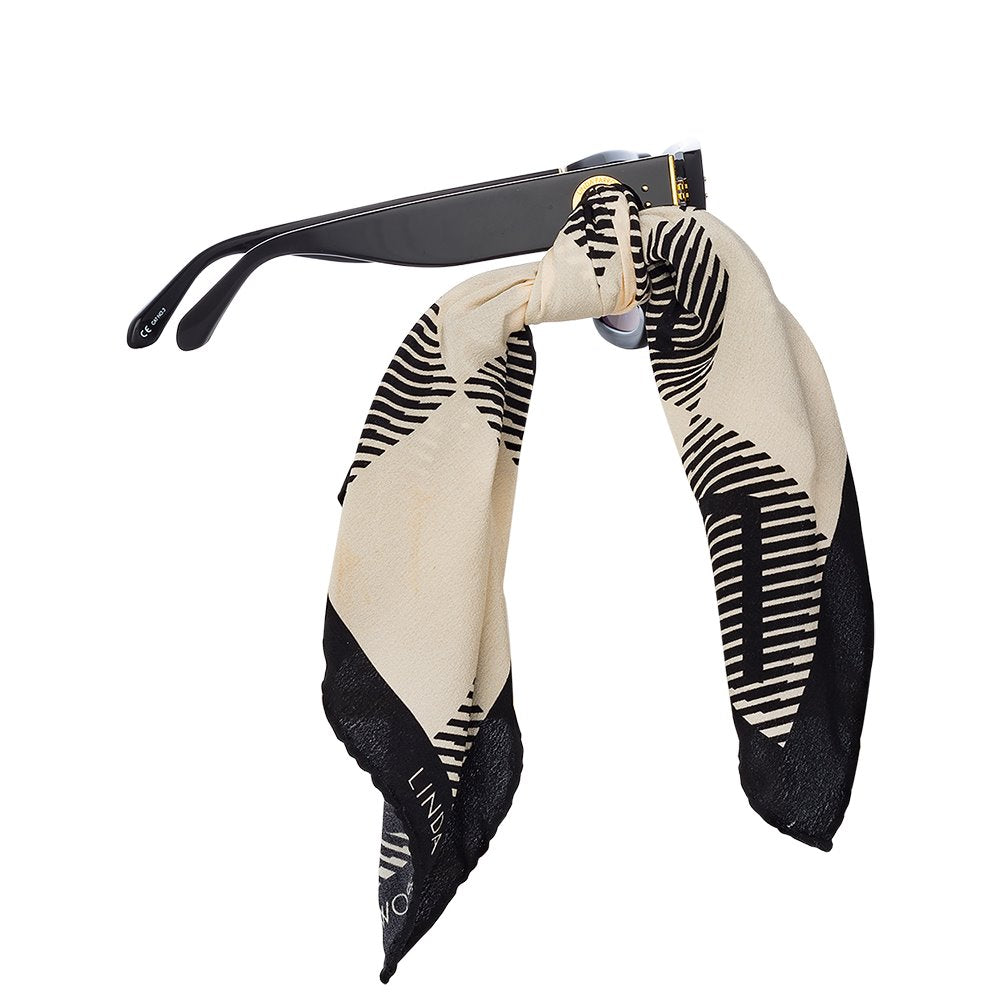 Color_LFLC1001C1SUN - Amber D-Frame Sunglasses in Black