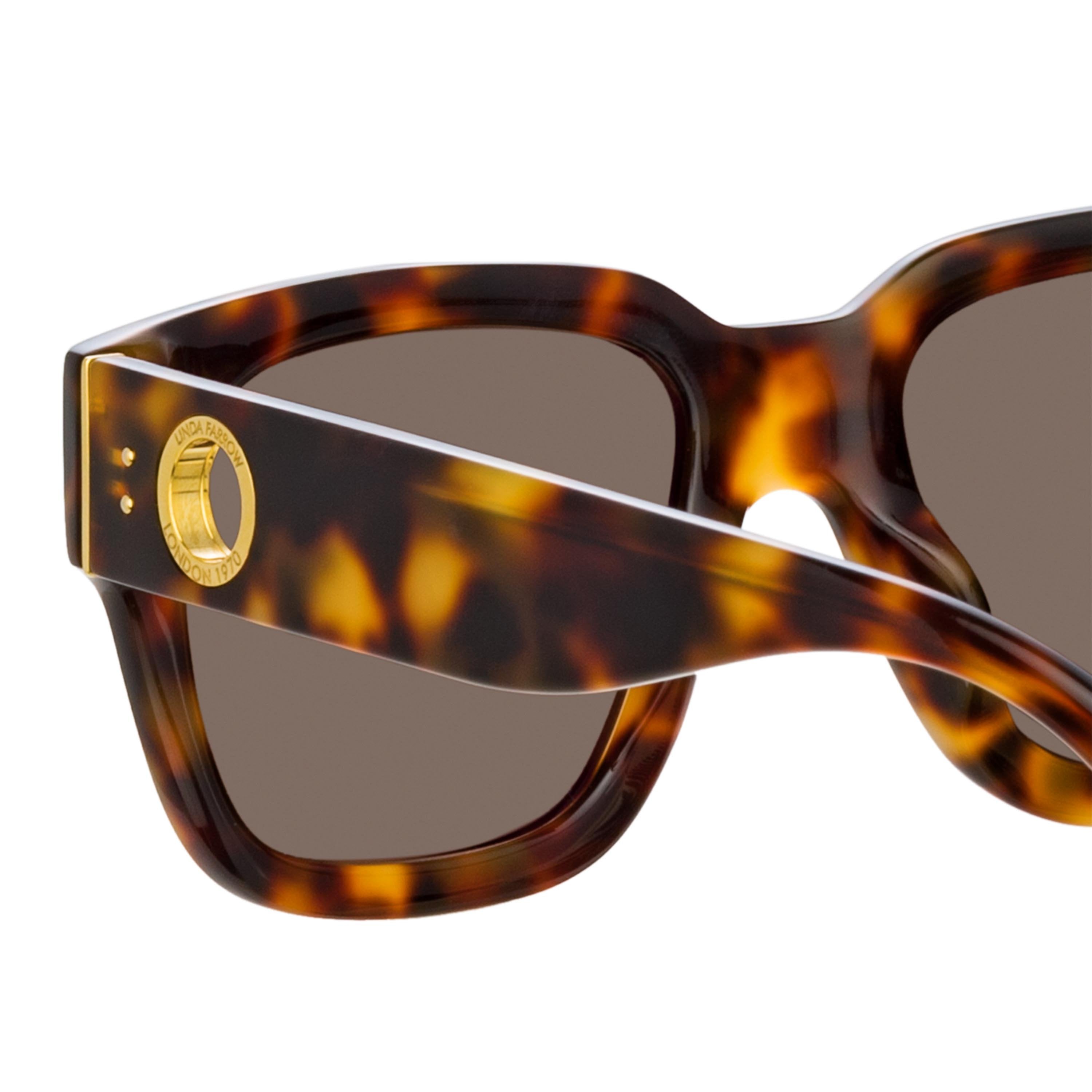Color_LFLC1001C2SUN - Amber D-Frame Sunglasses in Tortoiseshell