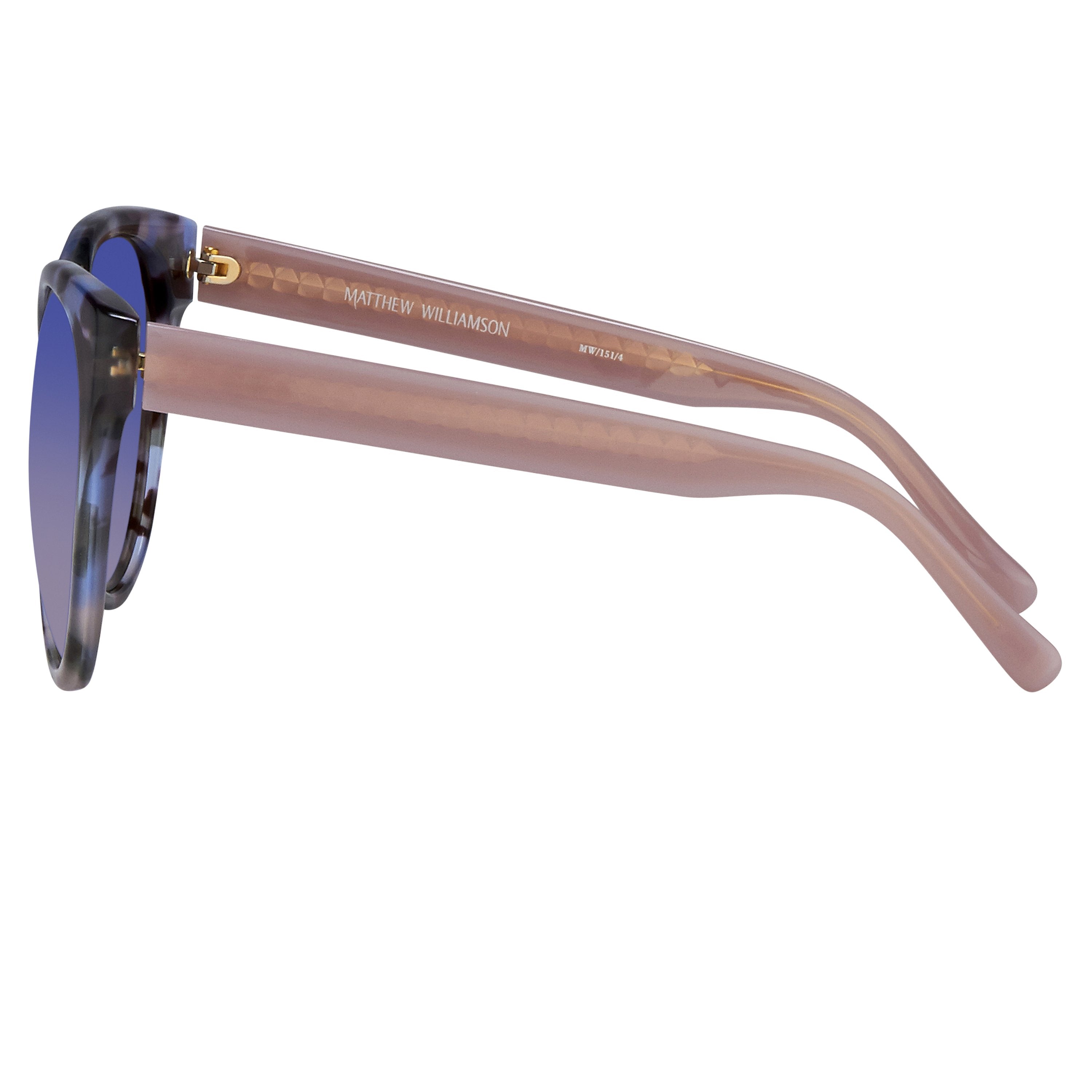Color_MW151C4SUN - Matthew Williamson 151 C4 Oval Sunglasses