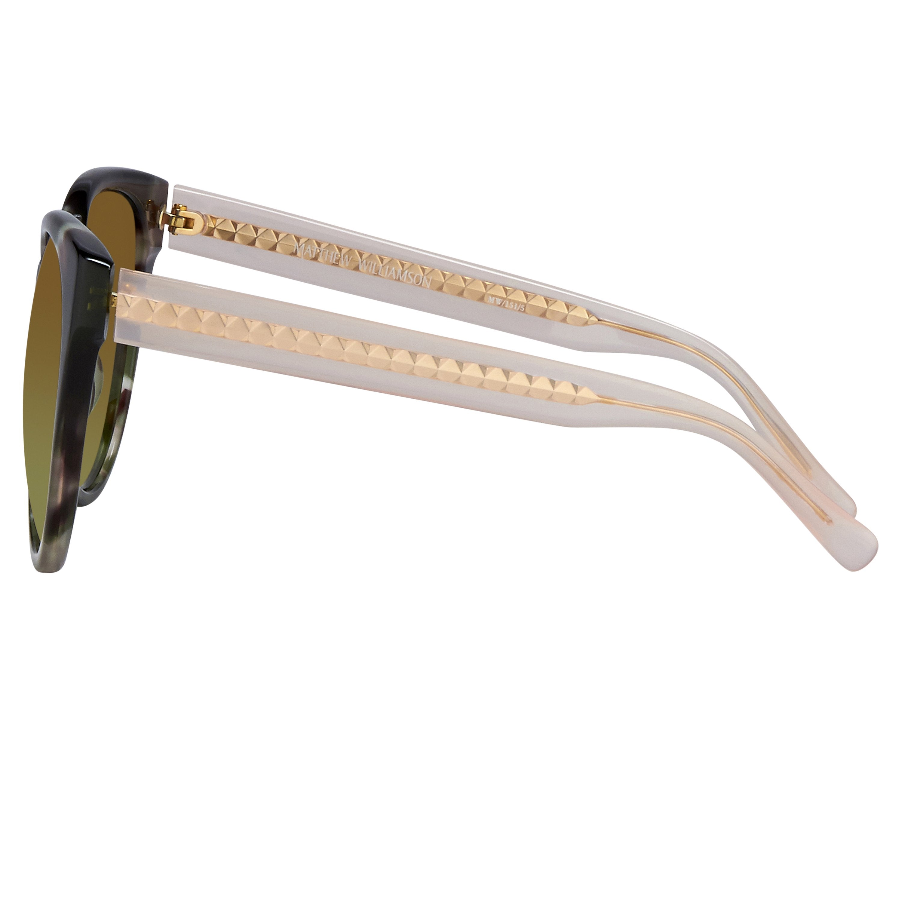 Color_MW151C5SUN - Matthew Williamson 151 C5 Oval Sunglasses