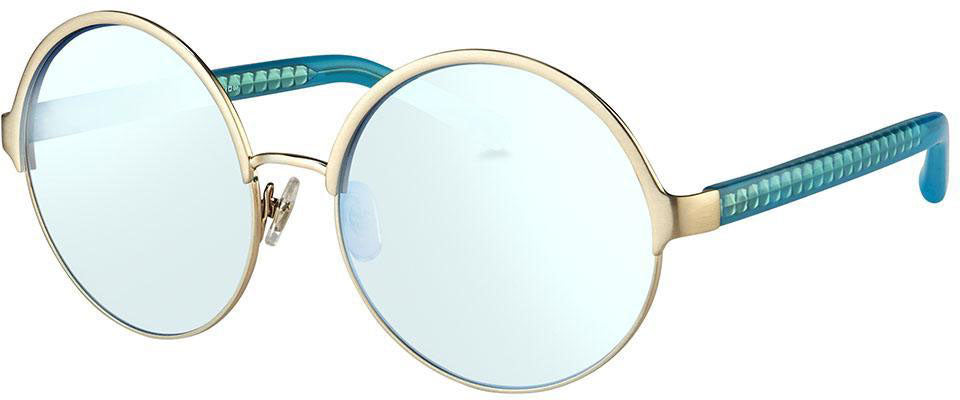 Color_MW155C5SUN - Matthew Williamson 155 C5 Round Sunglasses