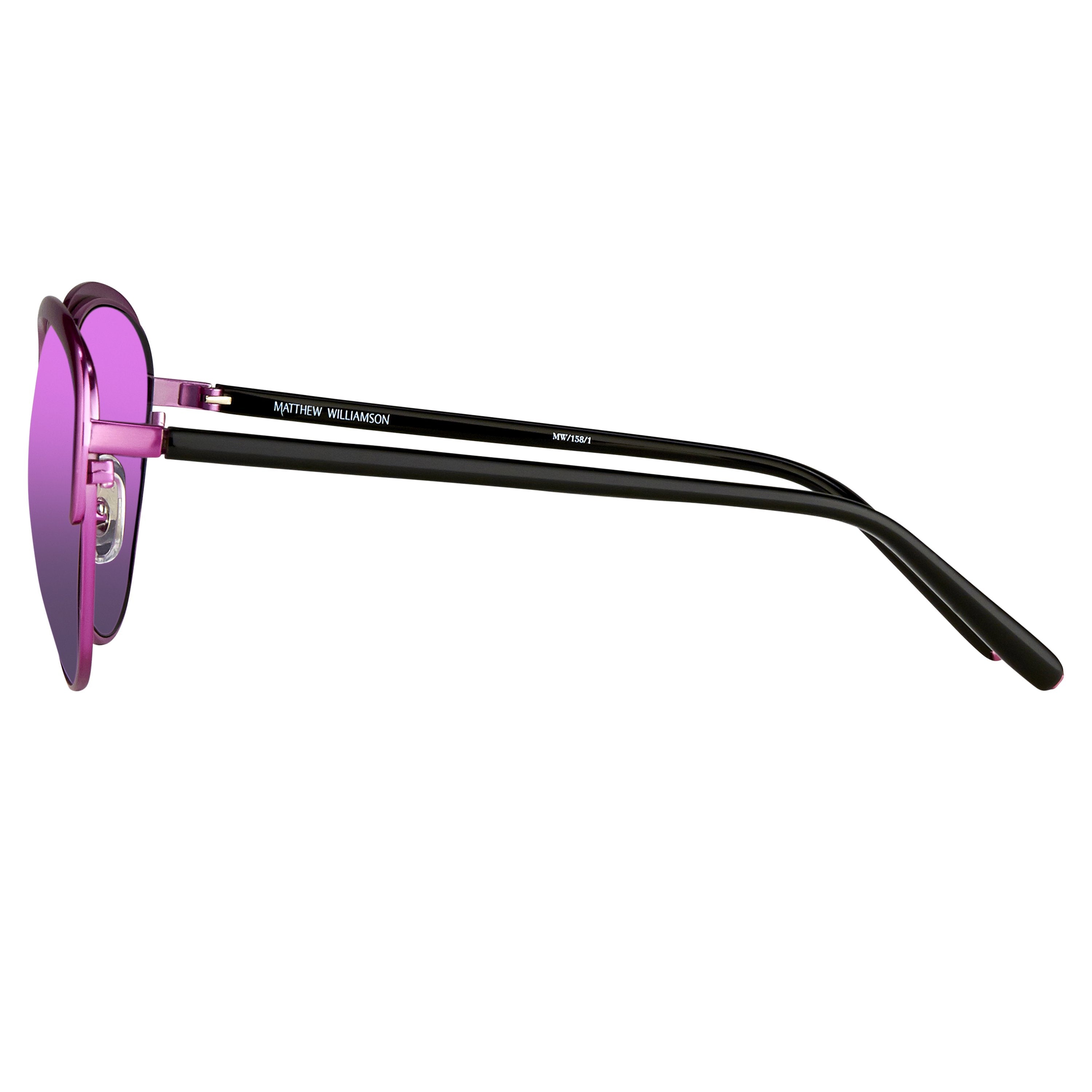 Color_MW158C1SUN - Matthew Williamson 158 C1 Cat Eye Sunglasses