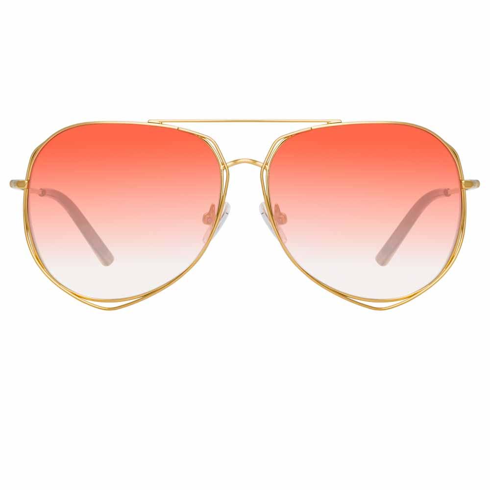 Color_MW222C10SUN - Matthew Williamson Heather C10 Aviator Sunglasses