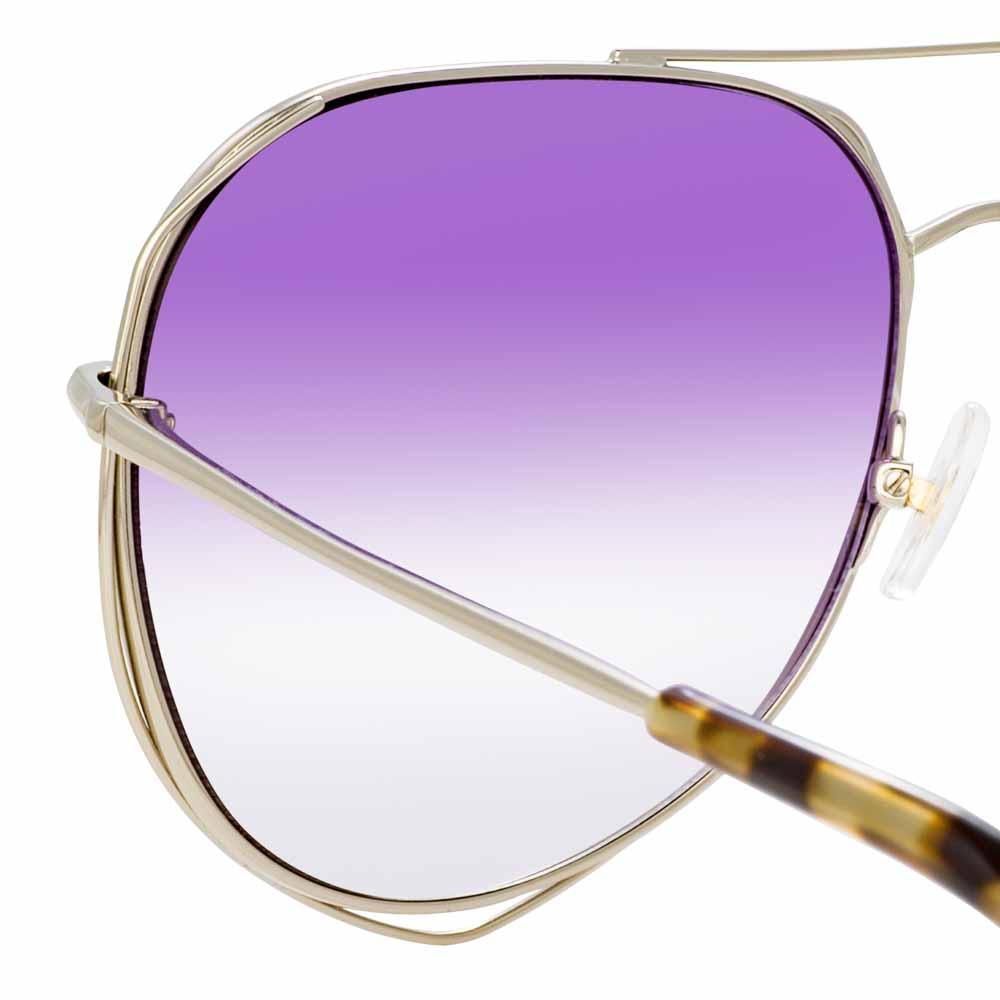 Color_MW222C11SUN - Matthew Williamson Heather C11 Aviator Sunglasses