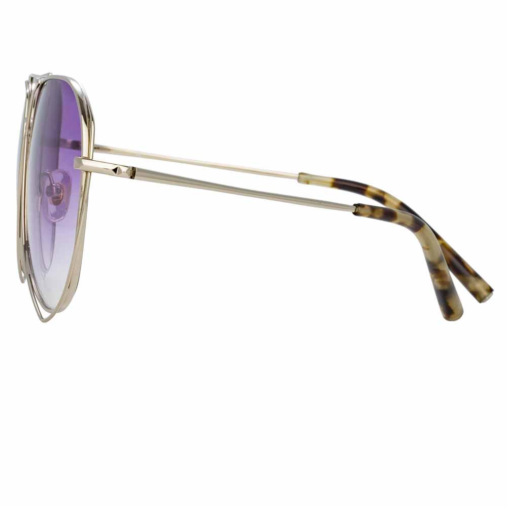 Color_MW222C11SUN - Matthew Williamson Heather C11 Aviator Sunglasses