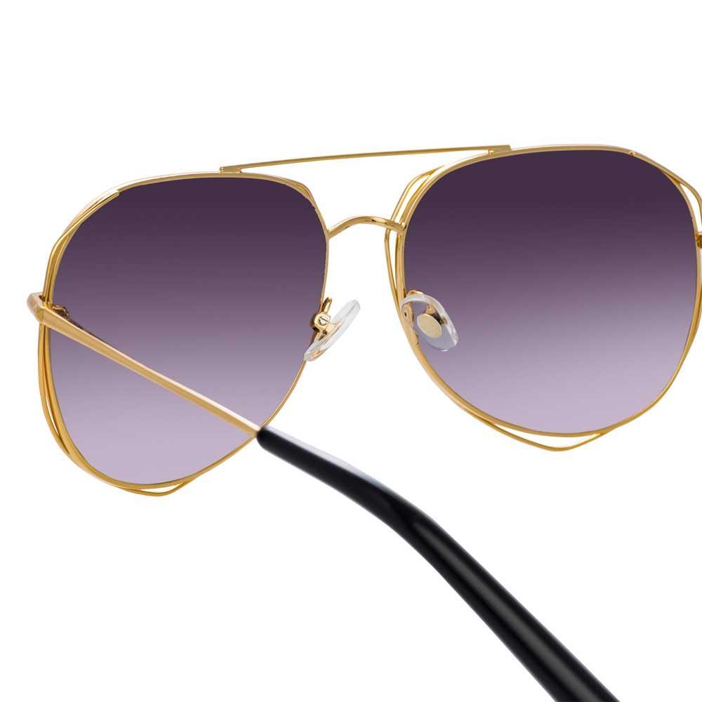 Color_MW222C1SUN - Matthew Williamson Heather C1 Aviator Sunglasses