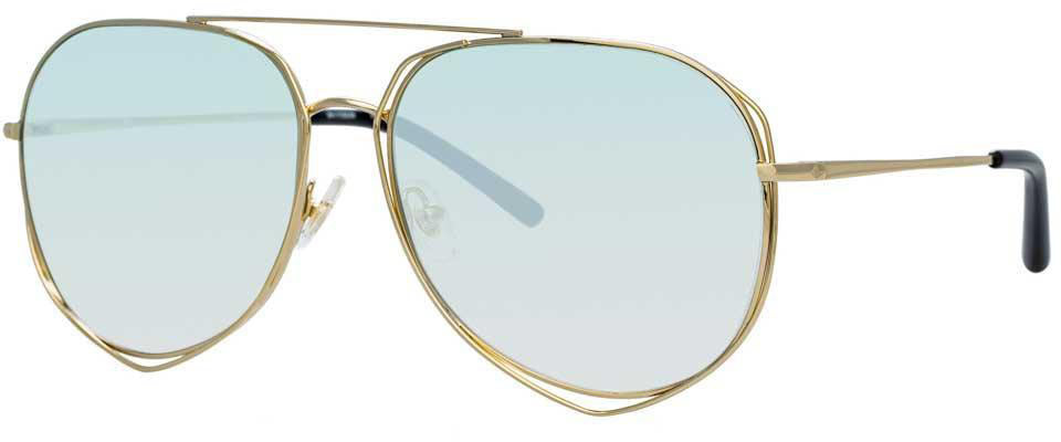 Color_MW222C3SUN - Matthew Williamson Heather C3 Aviator Sunglasses