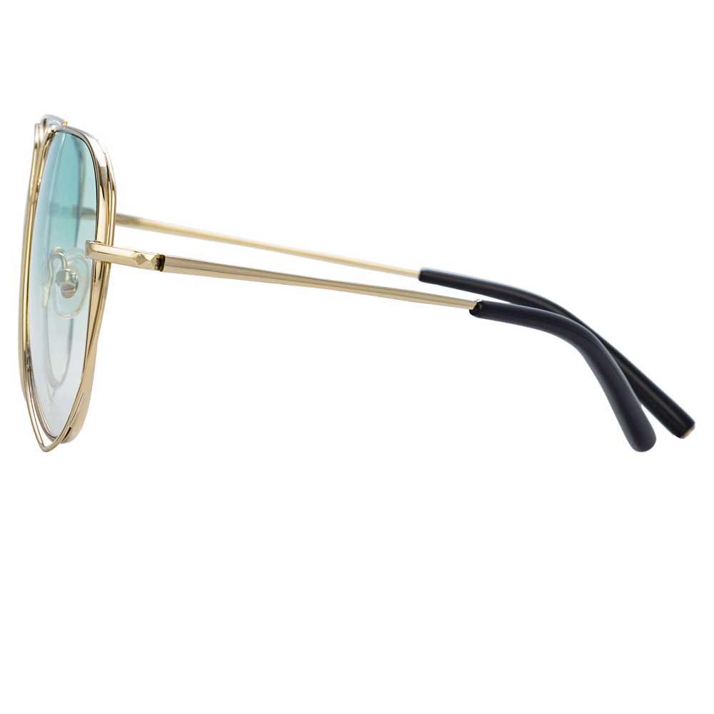 Color_MW222C3SUN - Matthew Williamson Heather C3 Aviator Sunglasses