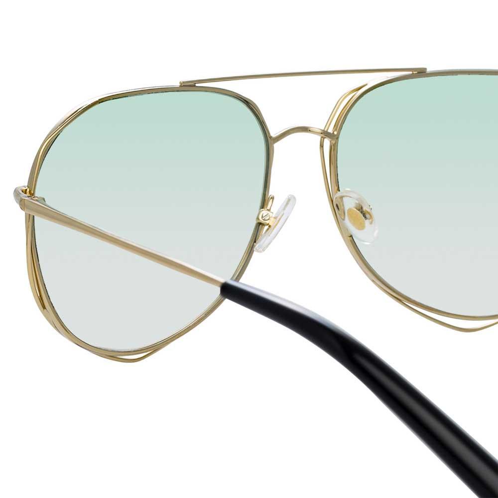 Color_MW222C3SUN - Matthew Williamson Heather C3 Aviator Sunglasses