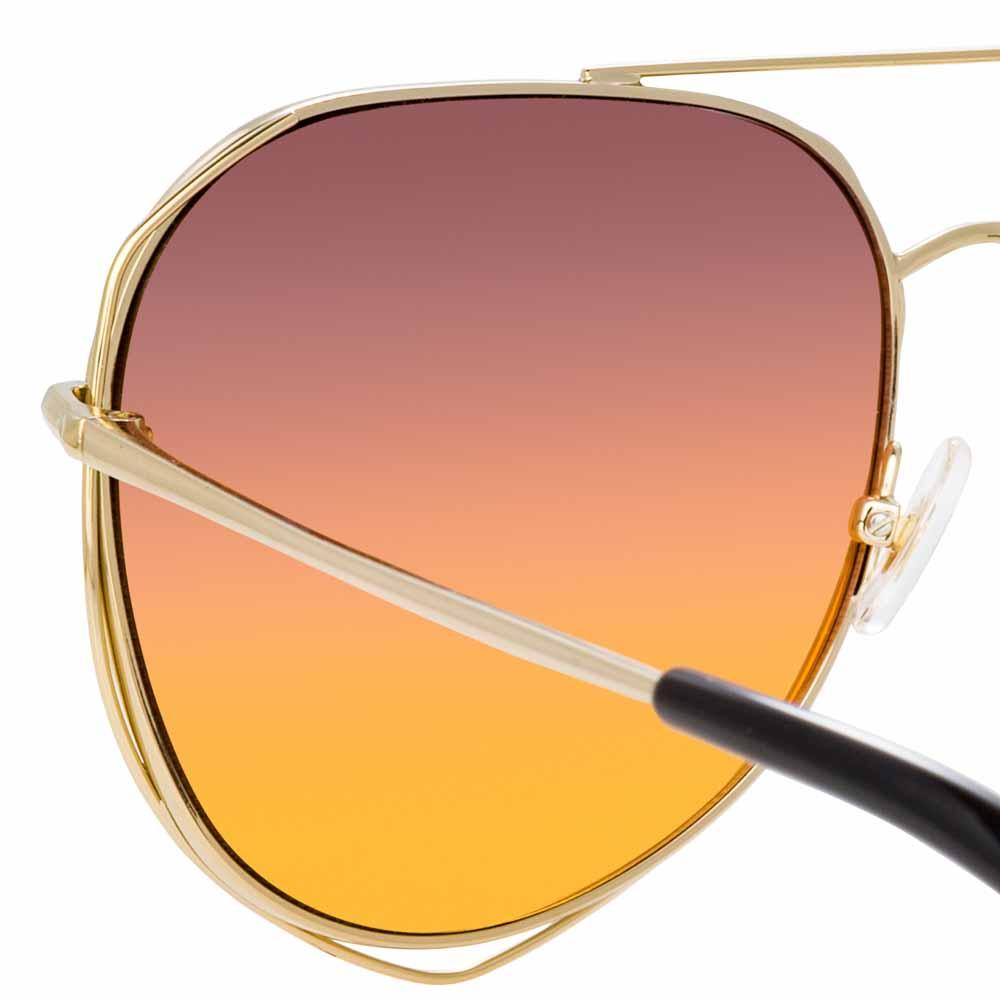 Color_MW222C7SUN - Matthew Williamson Heather C7 Aviator Sunglasses