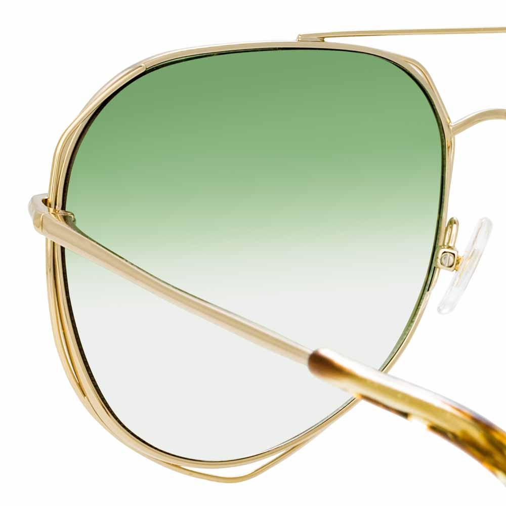 Color_MW222C8SUN - Matthew Williamson Heather C8 Aviator Sunglasses
