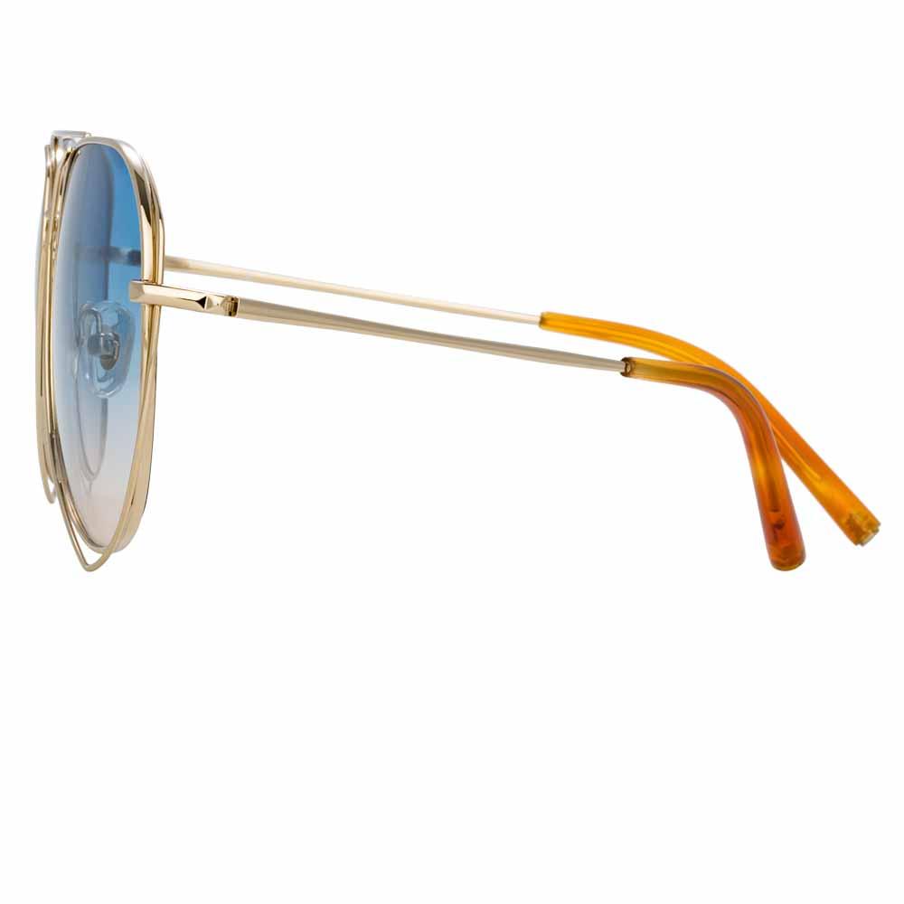 Color_MW222C9SUN - Matthew Williamson Heather C9 Aviator Sunglasses
