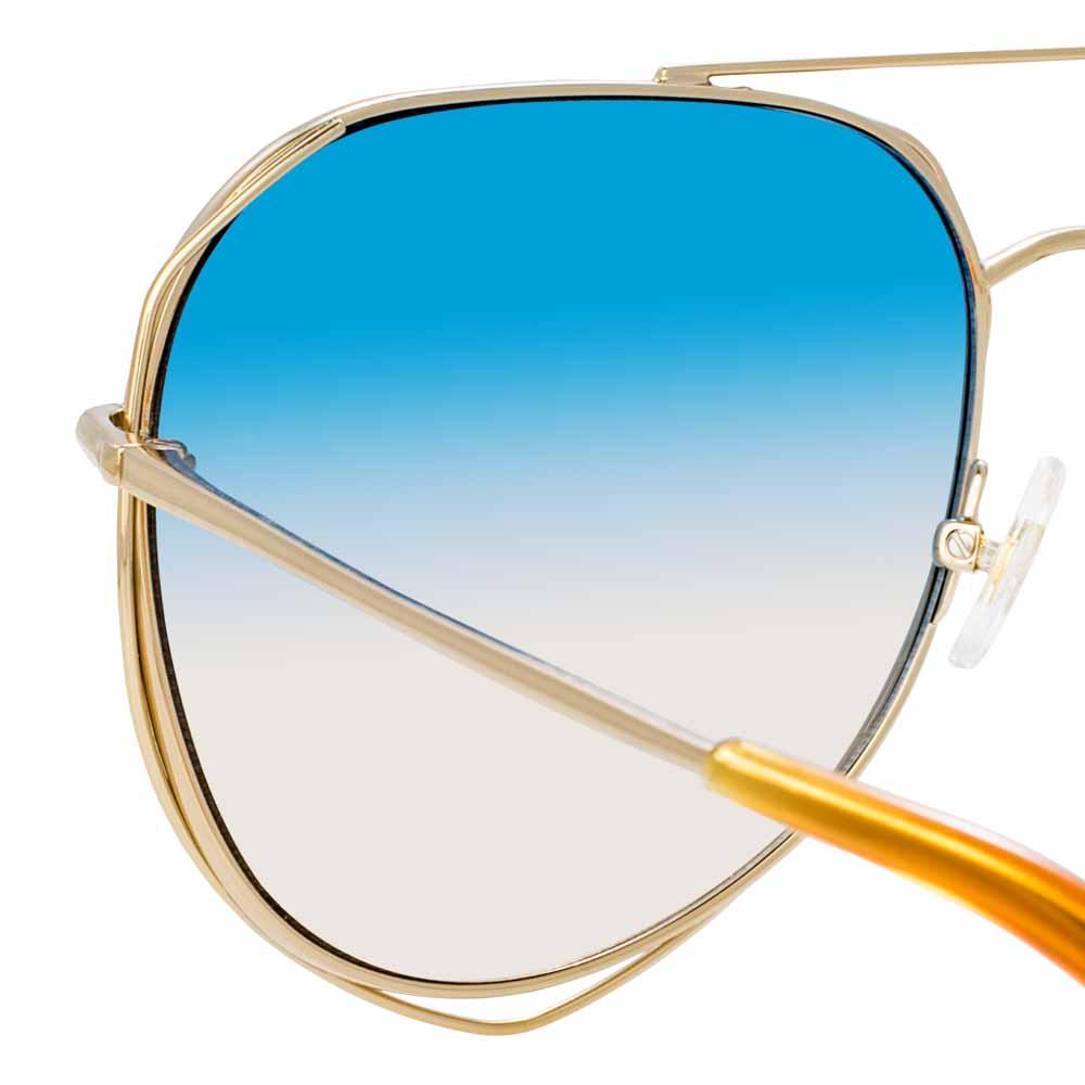 Color_MW222C9SUN - Matthew Williamson Heather C9 Aviator Sunglasses