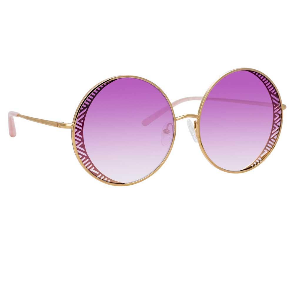 Color_MW226C5SUN - Matthew Williamson Blossom C5 Round Sunglasses