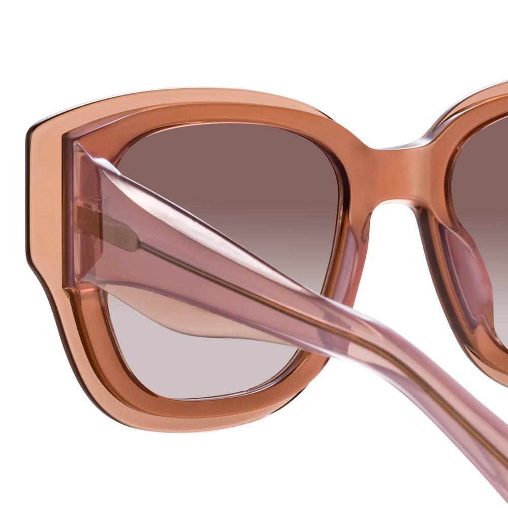 Color_MW261C4SUN - Matthew Williamson Senna D-Frame Sunglasses in Purple