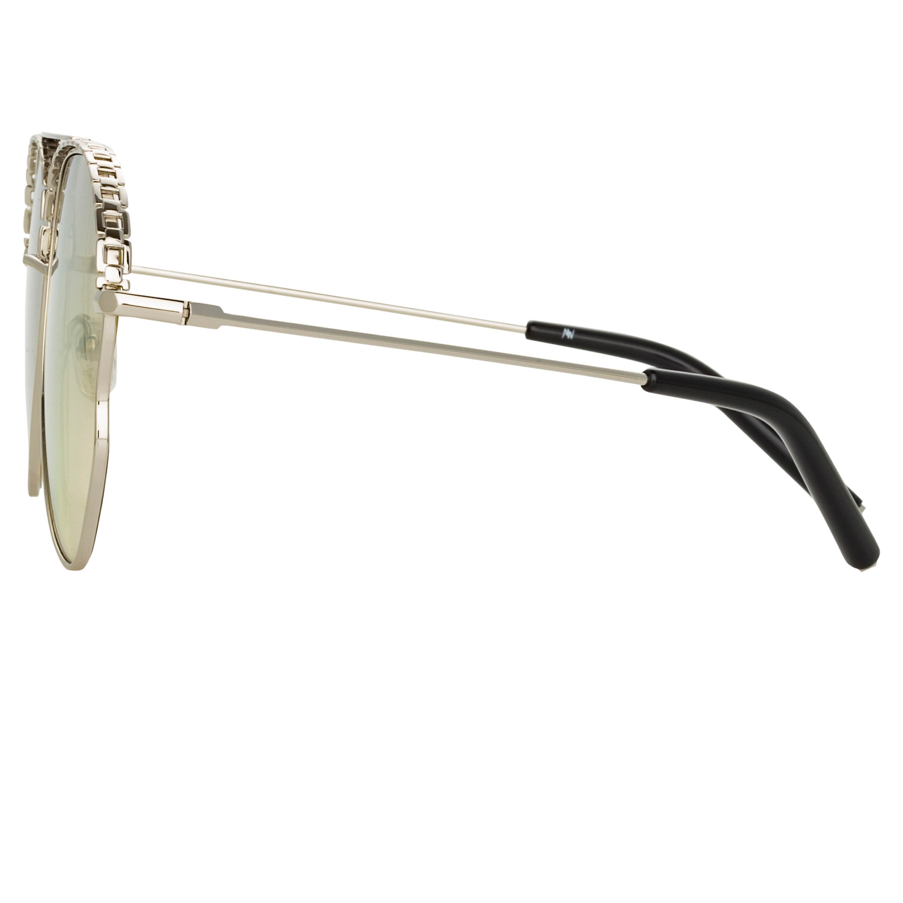 Color_MW272C5SUN - Matthew Williamson Lupin Sunglasses in Silver