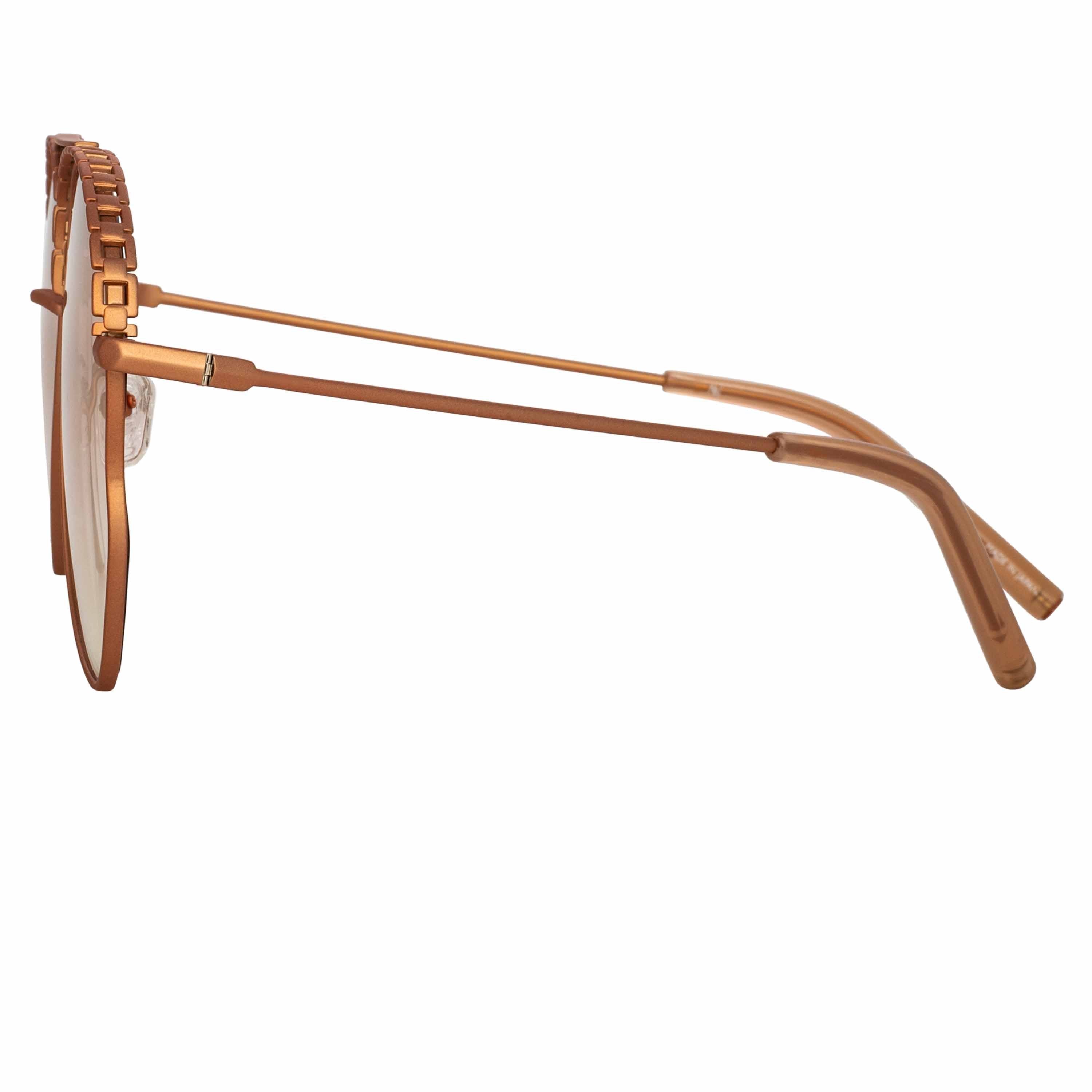 Color_MW272C8SUN - Matthew Williamson Lupin Sunglasses in Nude