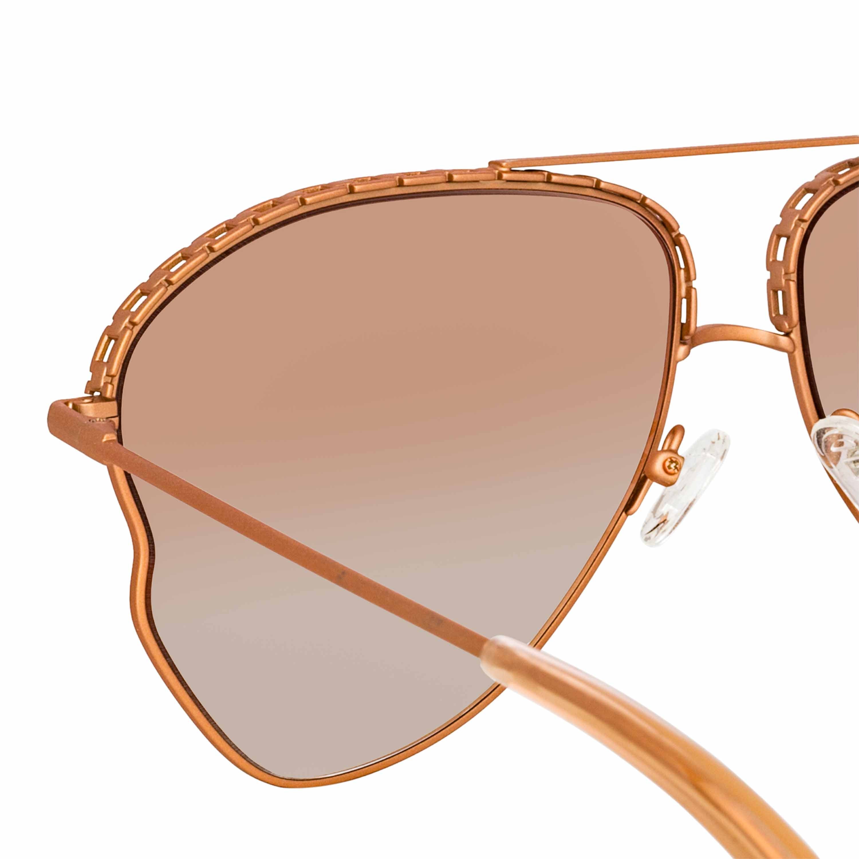 Color_MW272C8SUN - Matthew Williamson Lupin Sunglasses in Nude