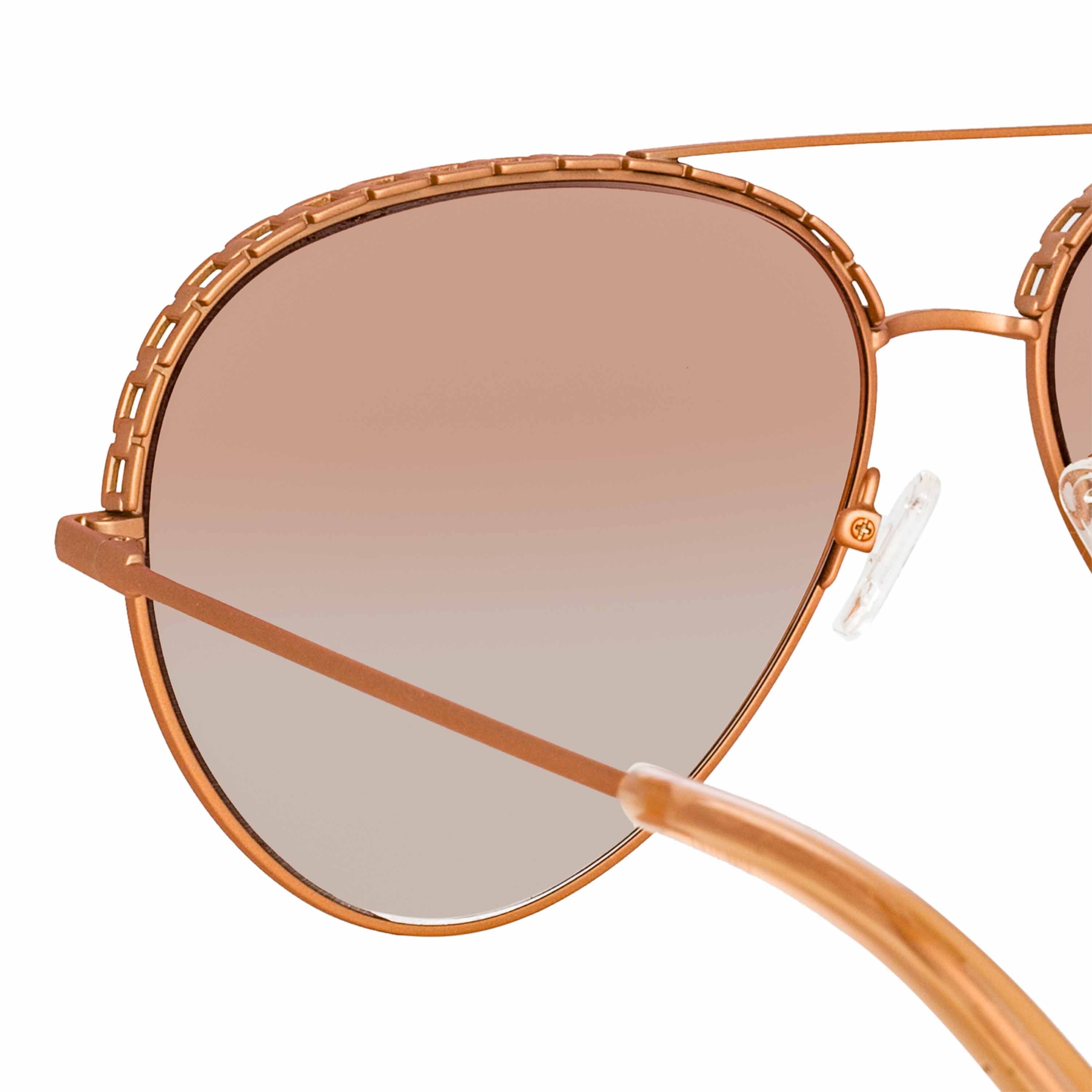 Color_MW273C7SUN - Matthew Williamson Magnolia Sunglasses in Nude