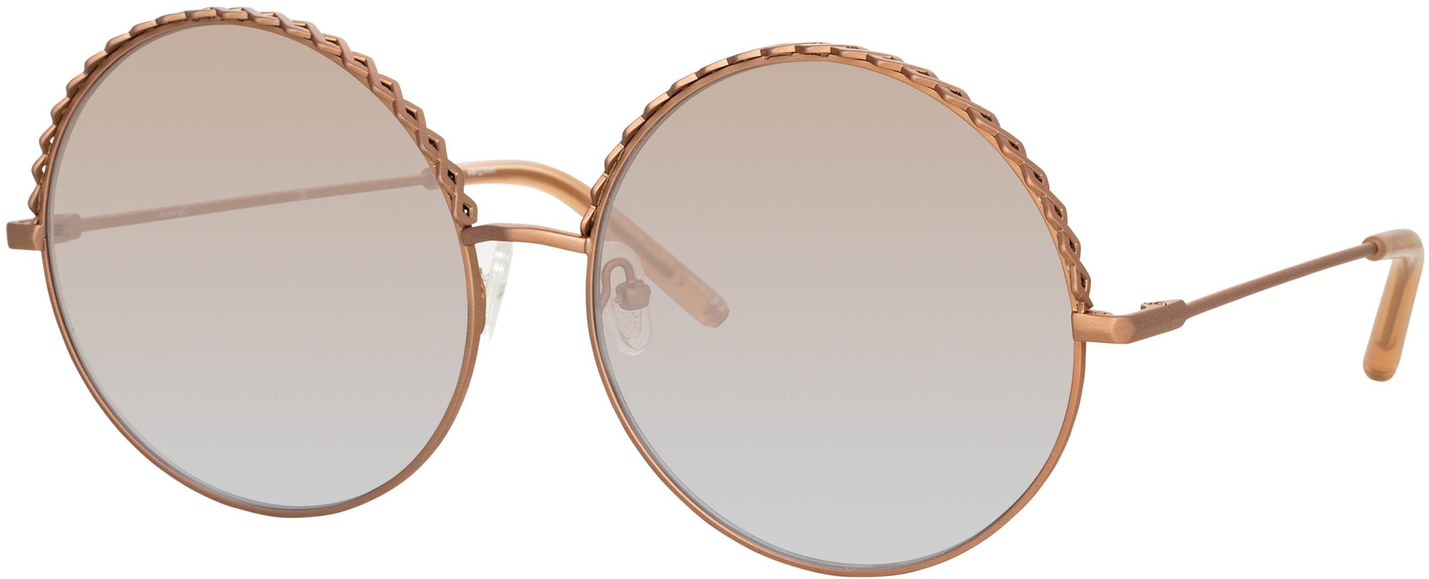 Color_MW274C4SUN - Matthew Williamson Geranium Sunglasses in Nude