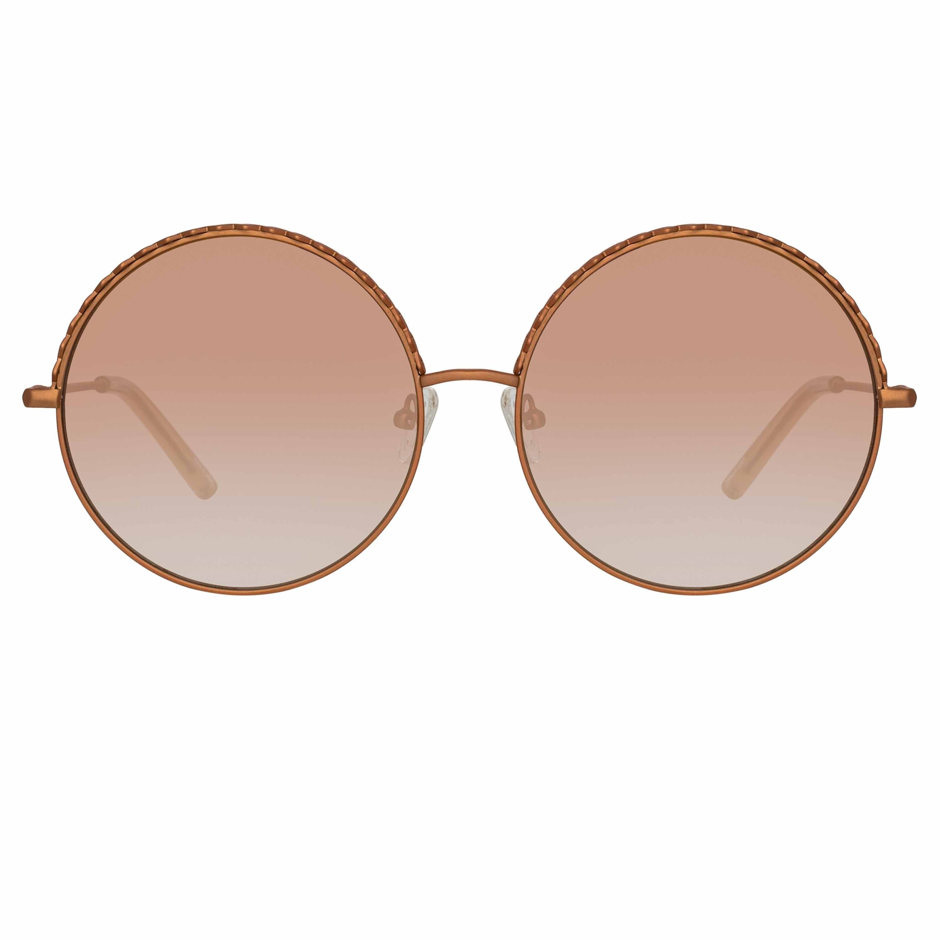 Color_MW274C6SUN - Matthew Williamson Geranium Sunglasses in Nude