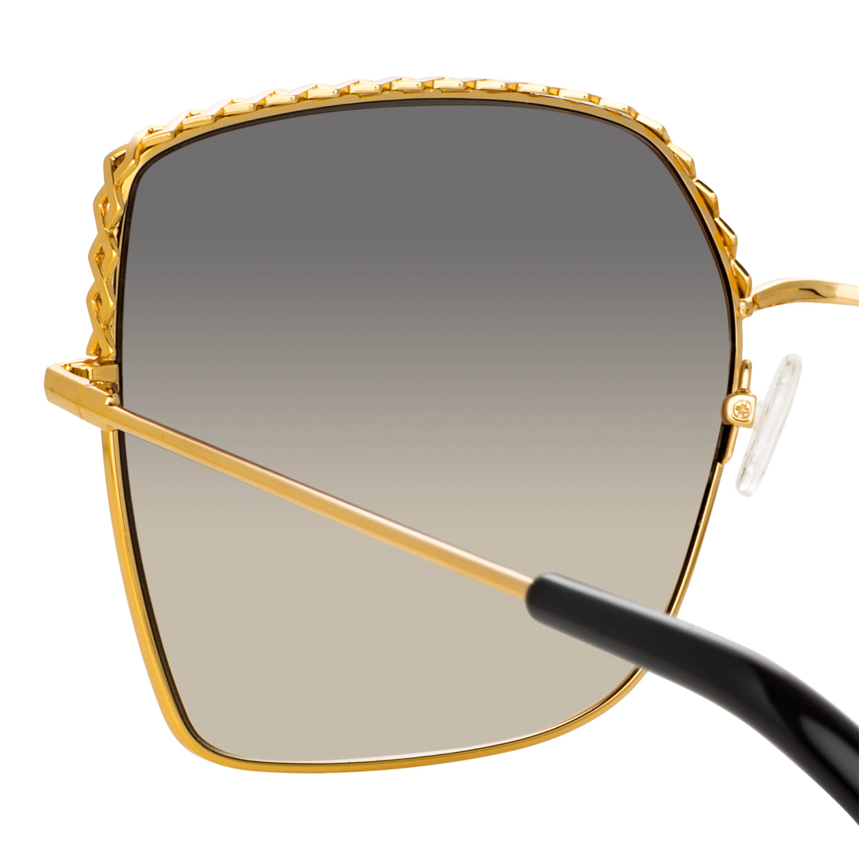 Color_MW276C1SUN - Matthew Williamson Clematis Sunglasses in Yellow Gold