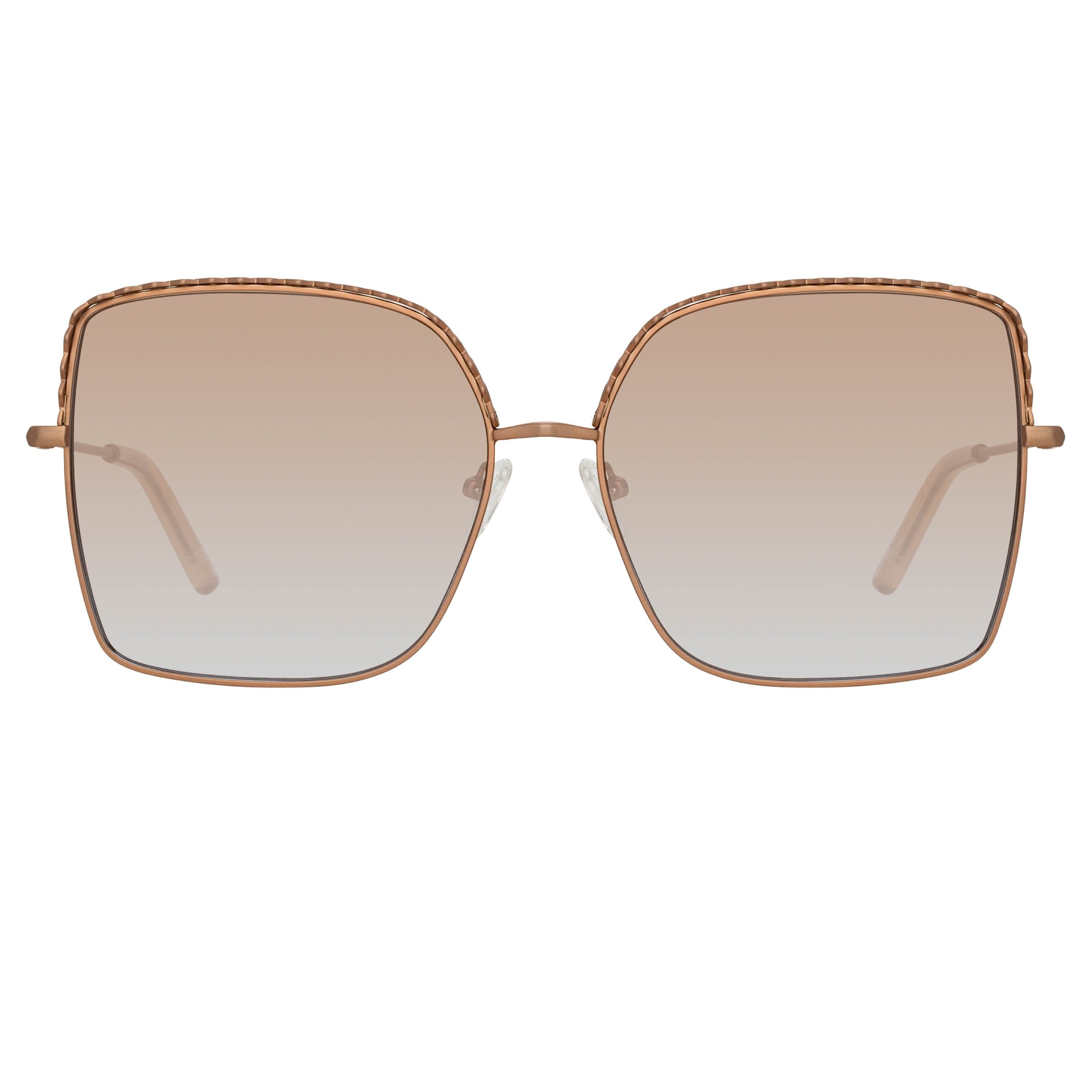 Color_MW276C4SUN - Matthew Williamson Clematis Sunglasses in Nude