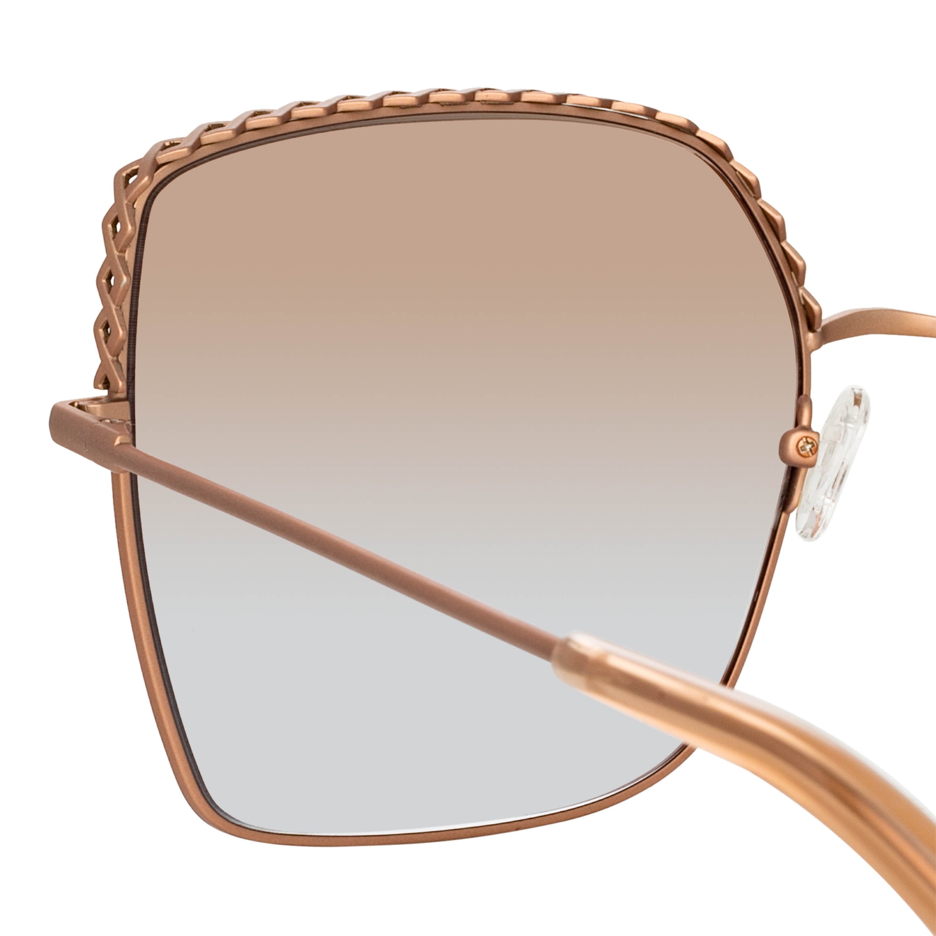 Color_MW276C4SUN - Matthew Williamson Clematis Sunglasses in Nude