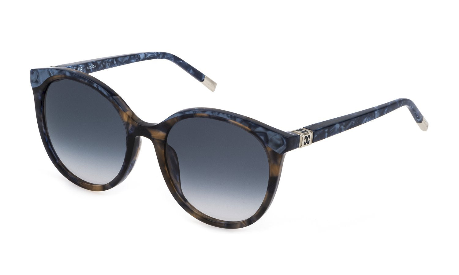 Color_0811 - Shiny Dark Light Blue Pattern Brown