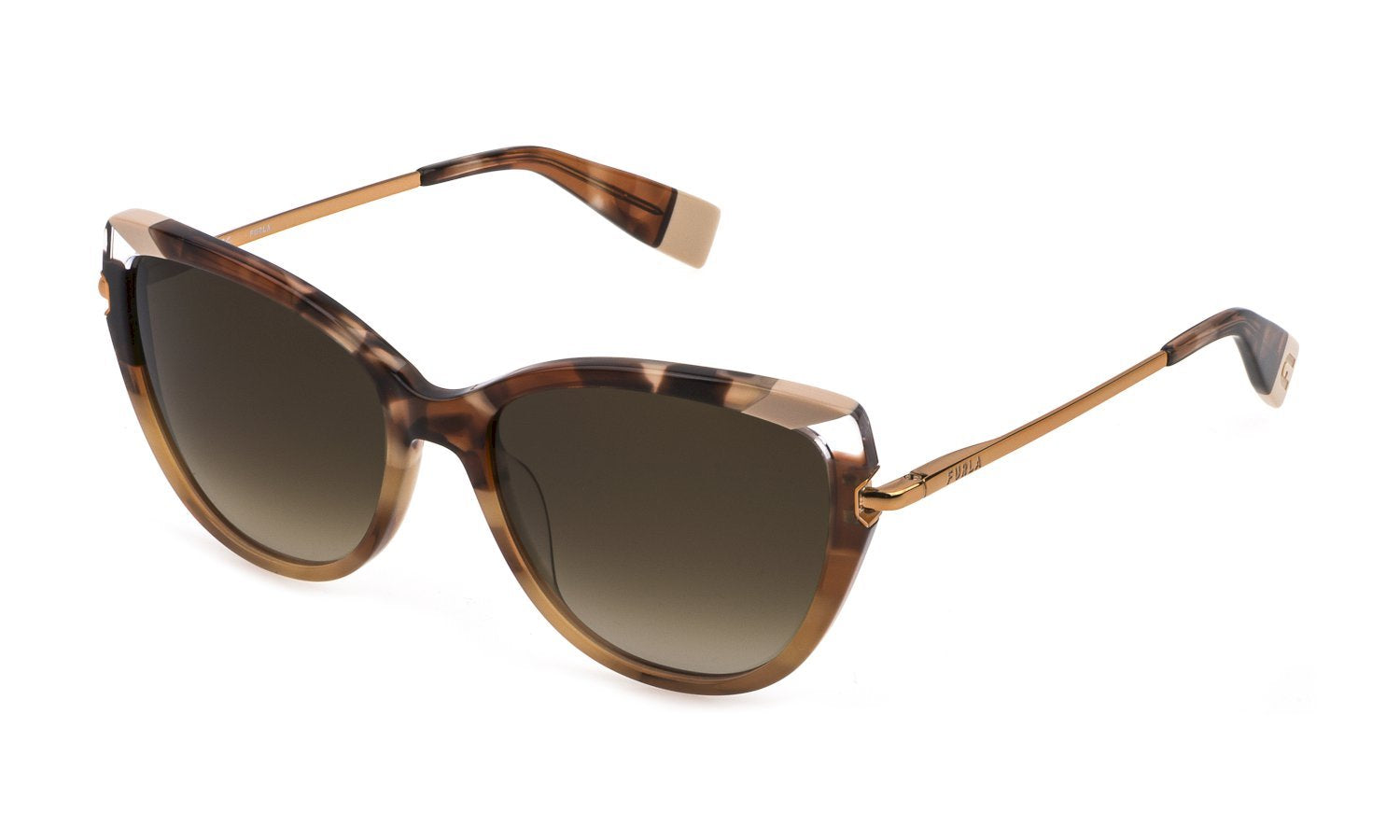 Color_07UX - Shiny Brown/beige Havana