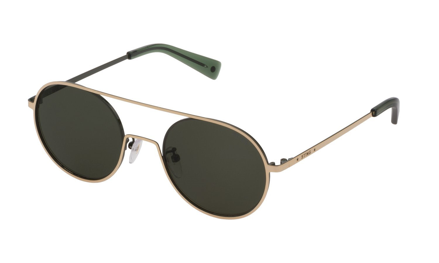 Color_0376 - Shiny Rose Gold With Shiny Green Parts