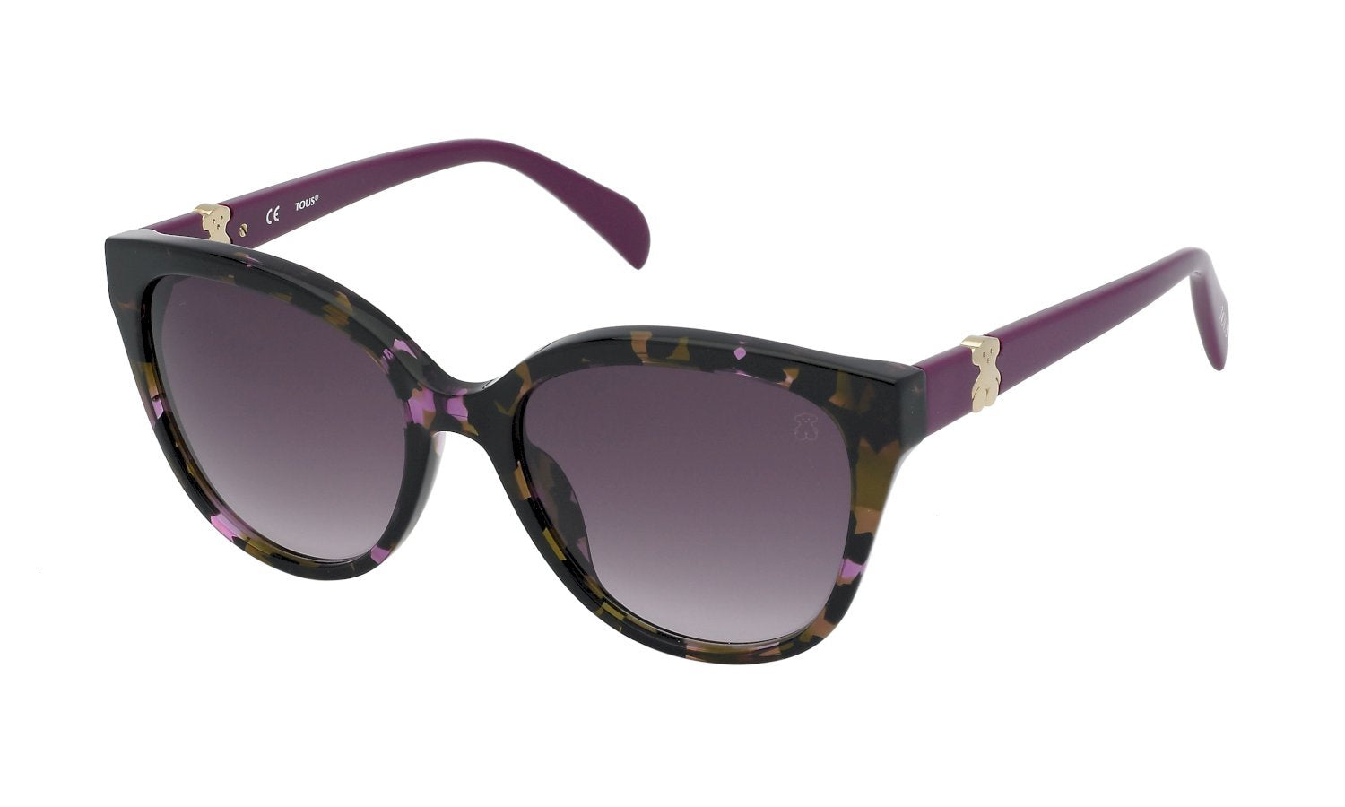 Color_05AH - Shiny Violet/green/brown Havana