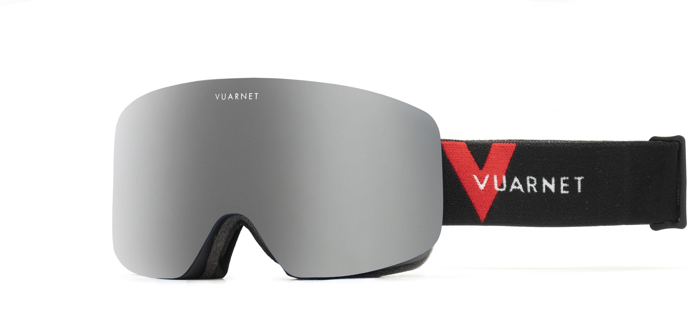 Color_VM202100021523 - MASQUE DE SKI LARGE Noir (noir) / Grey Silver Flash