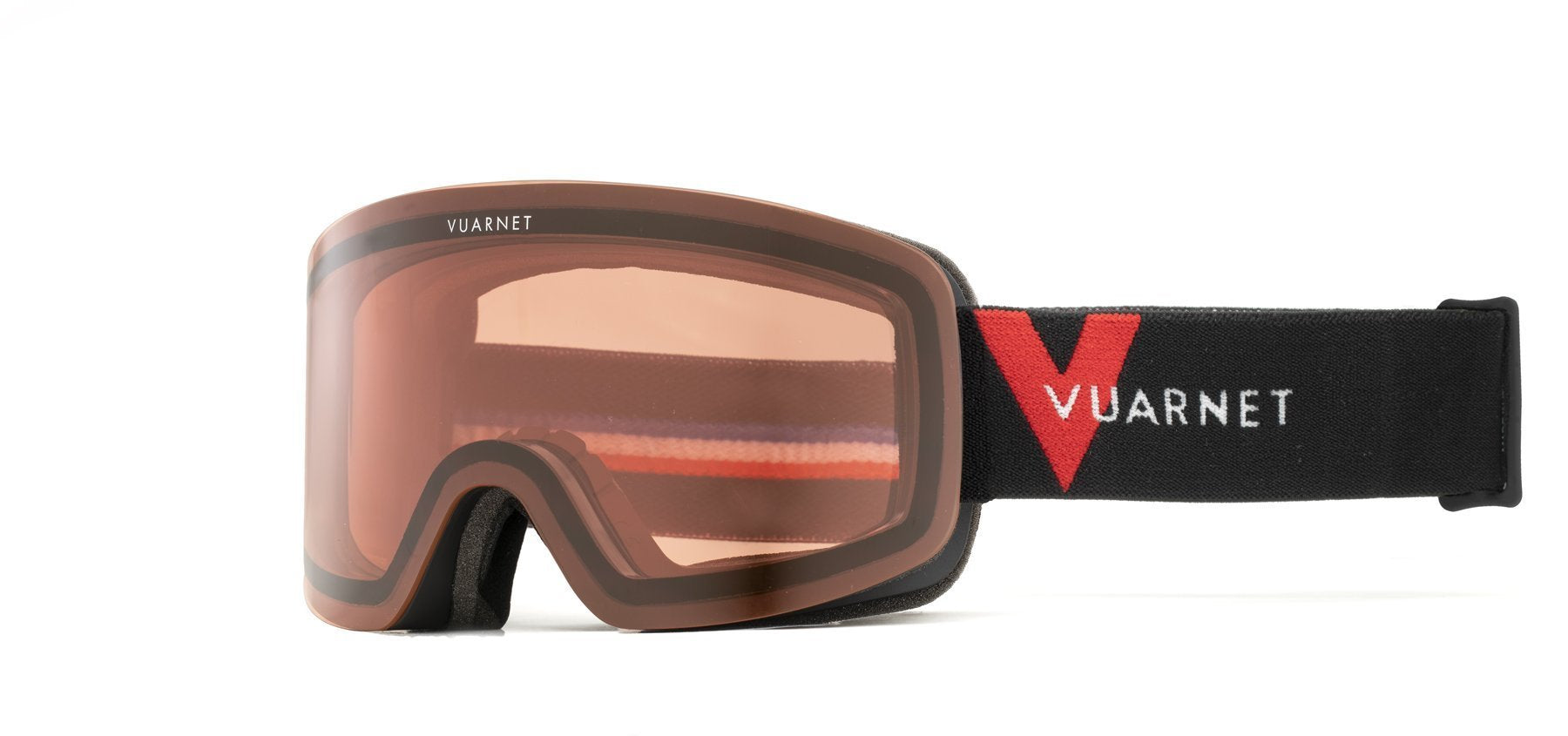 Color_VM202100021523 - MASQUE DE SKI LARGE Noir (noir) / Grey Silver Flash