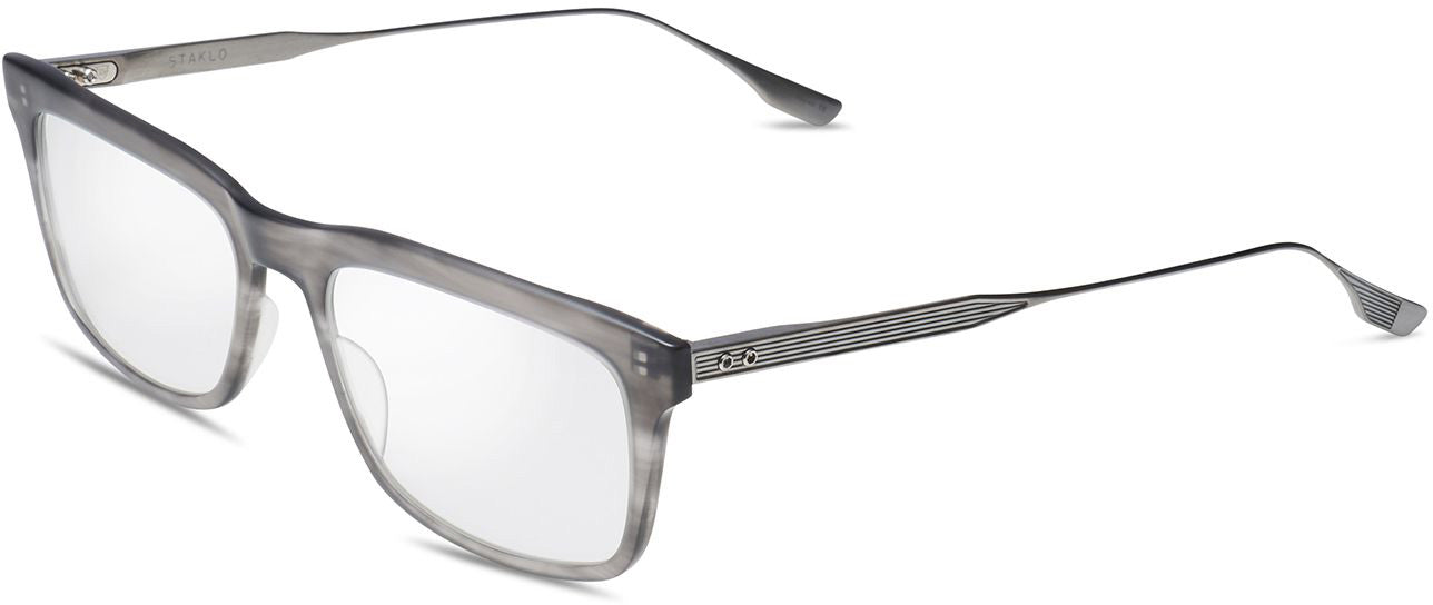 Color_DTX130-53-03 - MATTE CRYSTAL GREY SWIRL/ANTIQUE SILVER - CLEAR