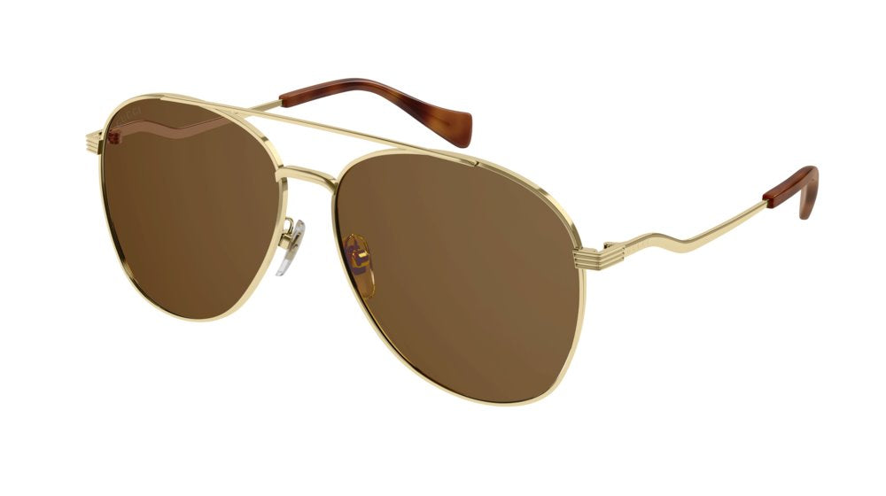 Color_GG0969S-002 - GOLD - BROWN