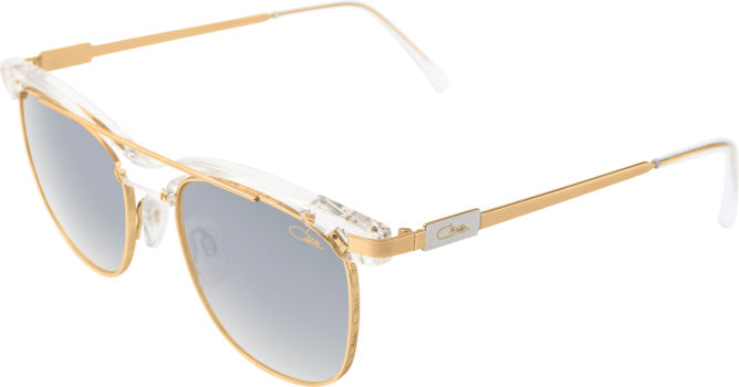 Color_002 CRYSTAL-GOLD - GREY GRADIENT SILVER MIRROR COATED