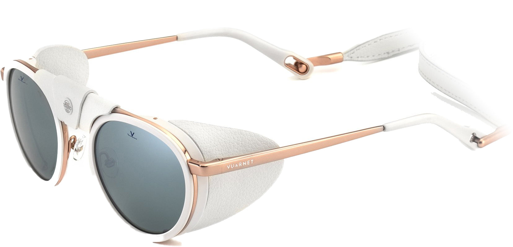 Color_VL211000031123 - Matt white/White shields SILVER FLASH