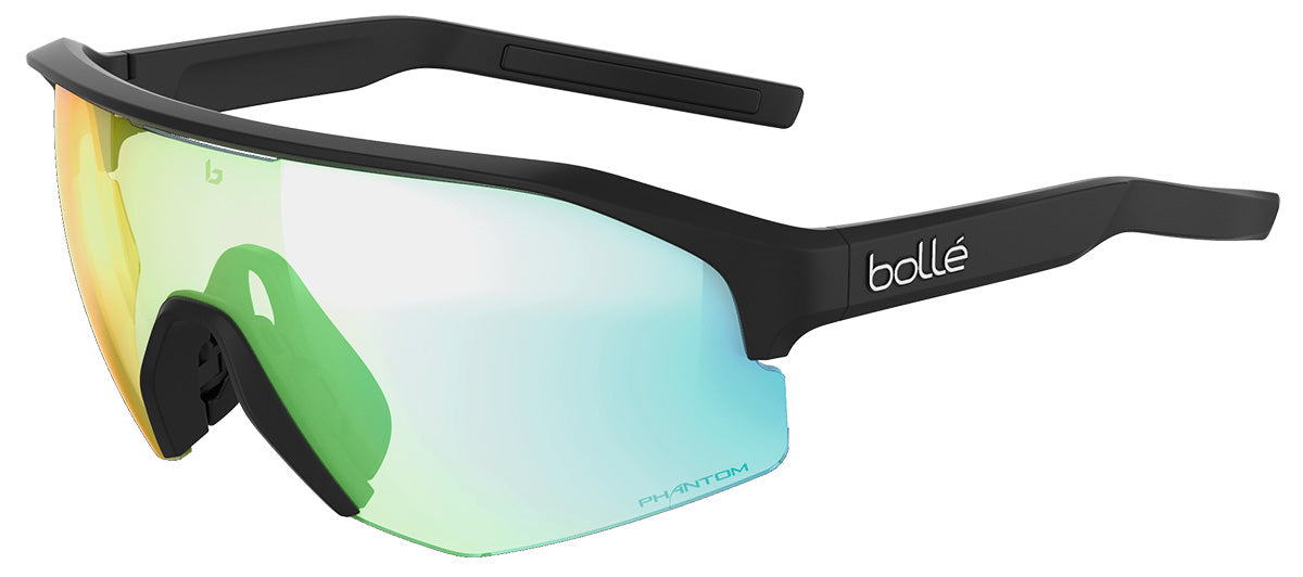 Color_BS020006 - Black Matte - Phantom Clear Green