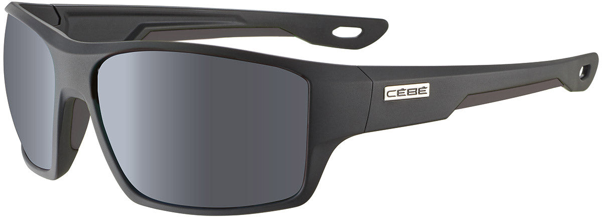 Color_CS08601 - Black Matte - Zone Polarized Grey Cat.3 Silver