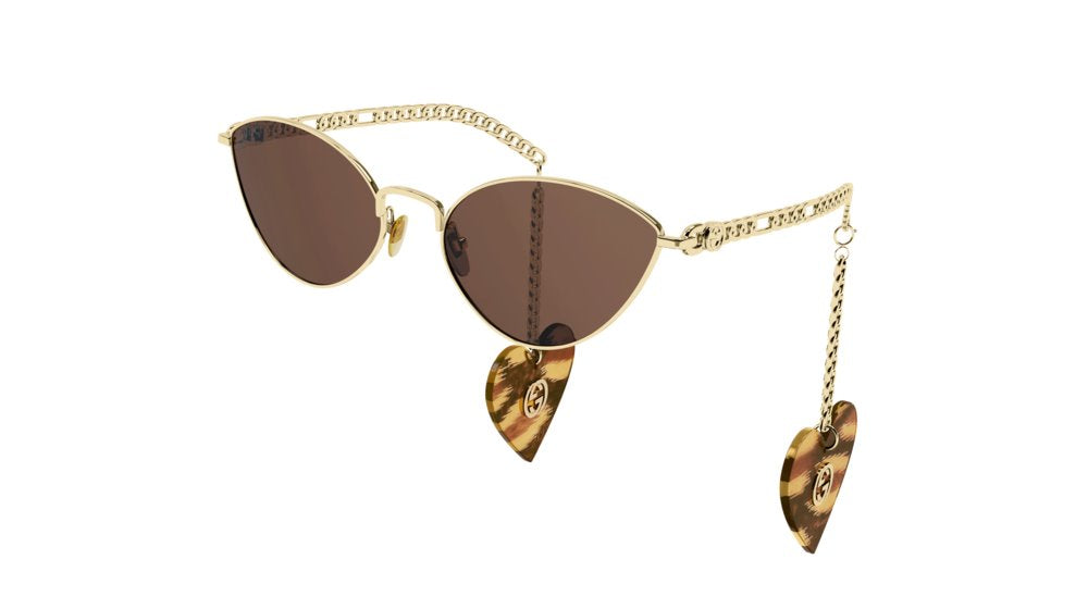 Color_GG0977S-002 - GOLD - BROWN